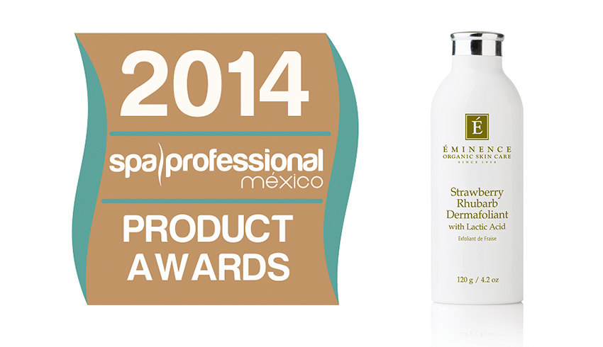 Strawberry Rhubarb Dermafoliant Named Best Exfoliator by Spa Magazine